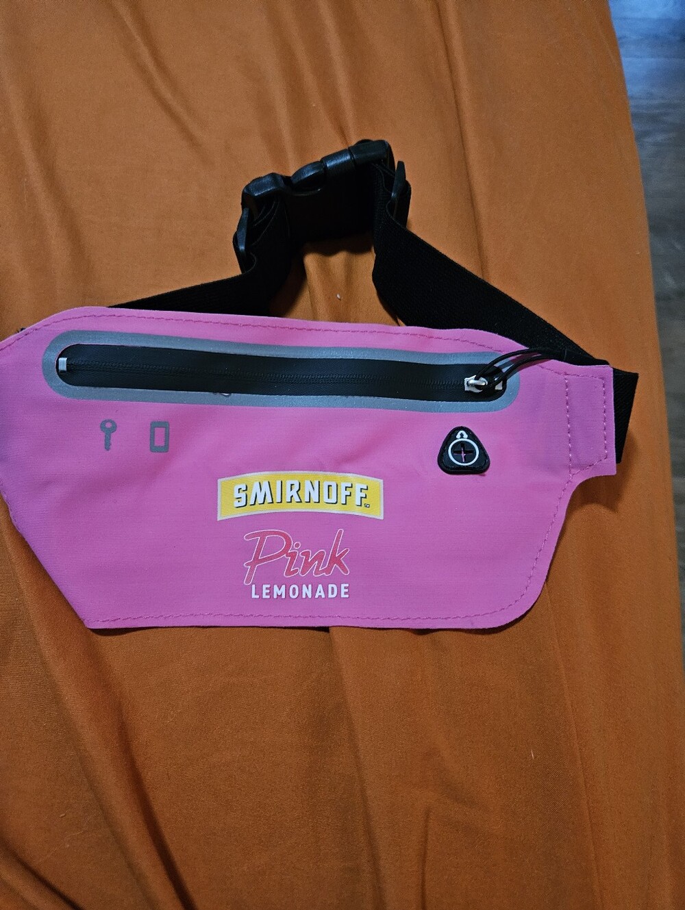 Nwot Smirnoff Pink Lemonade Women's Pink Belt Bag